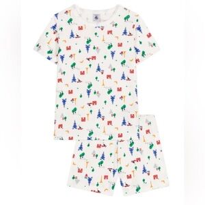 Petit Bateau Pajama Set Manoli Paris pyjama shorts | Blue